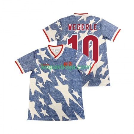 Billiga Fotbollströjor USA WEGERLE 10 Retro Borta tröja 1994 Kortärmad